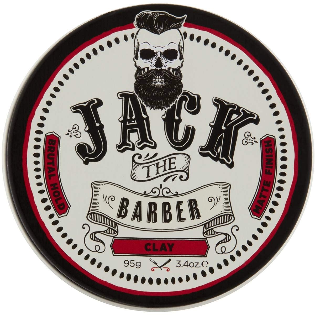 Jack The Barber texturiza el cabello con acabado mate para un look definido.