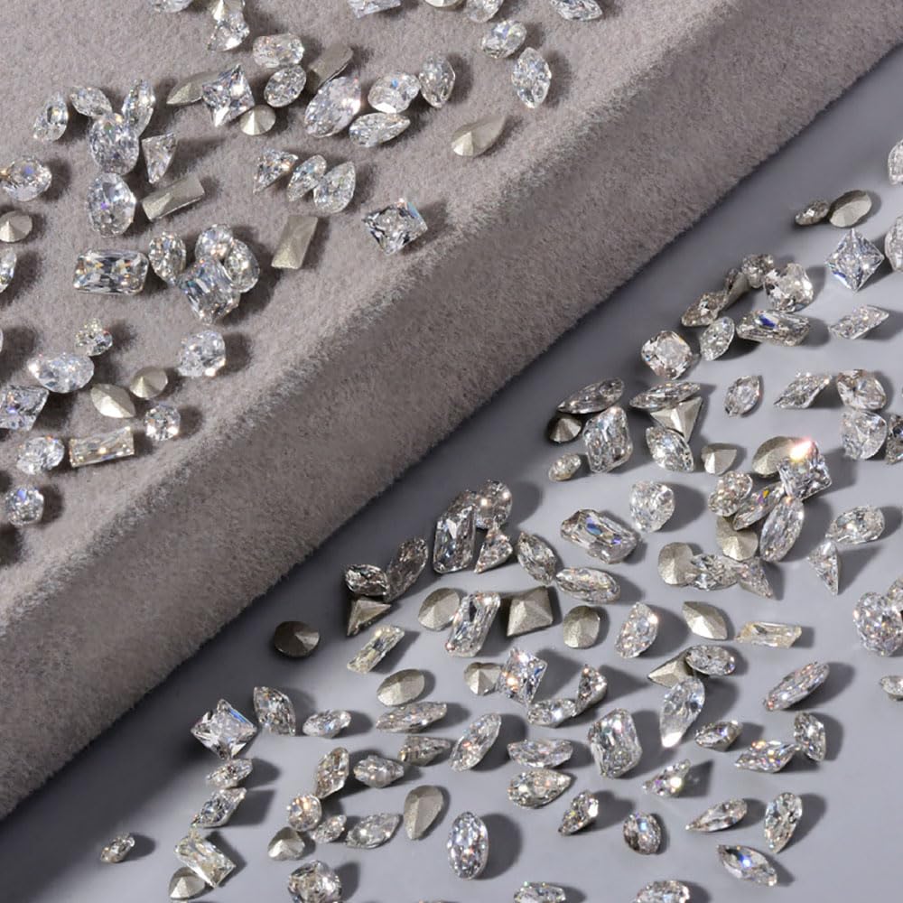 Jaliya diamantes de cristal 3D para uñas y manualidades.