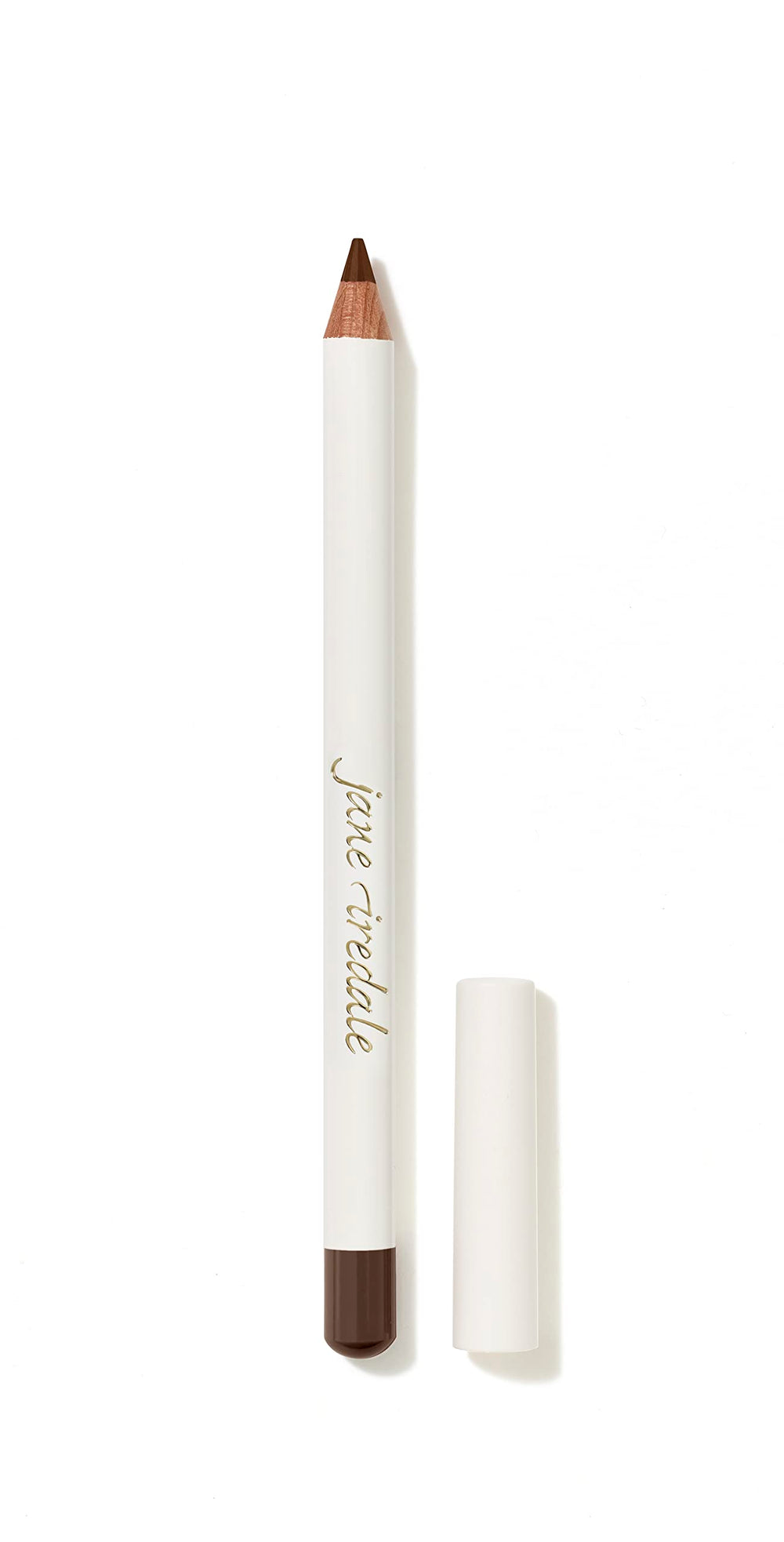 Jane Iredale lápiz ojos marrón básico con punta redondeada para trazo definido
