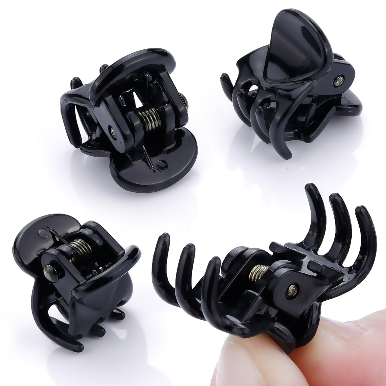 JANYUN clip mini con agarre fuerte para peinados duraderos.