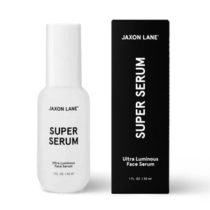 JAXON LANE SUPER SERUM botella elegante para cuidado facial diario