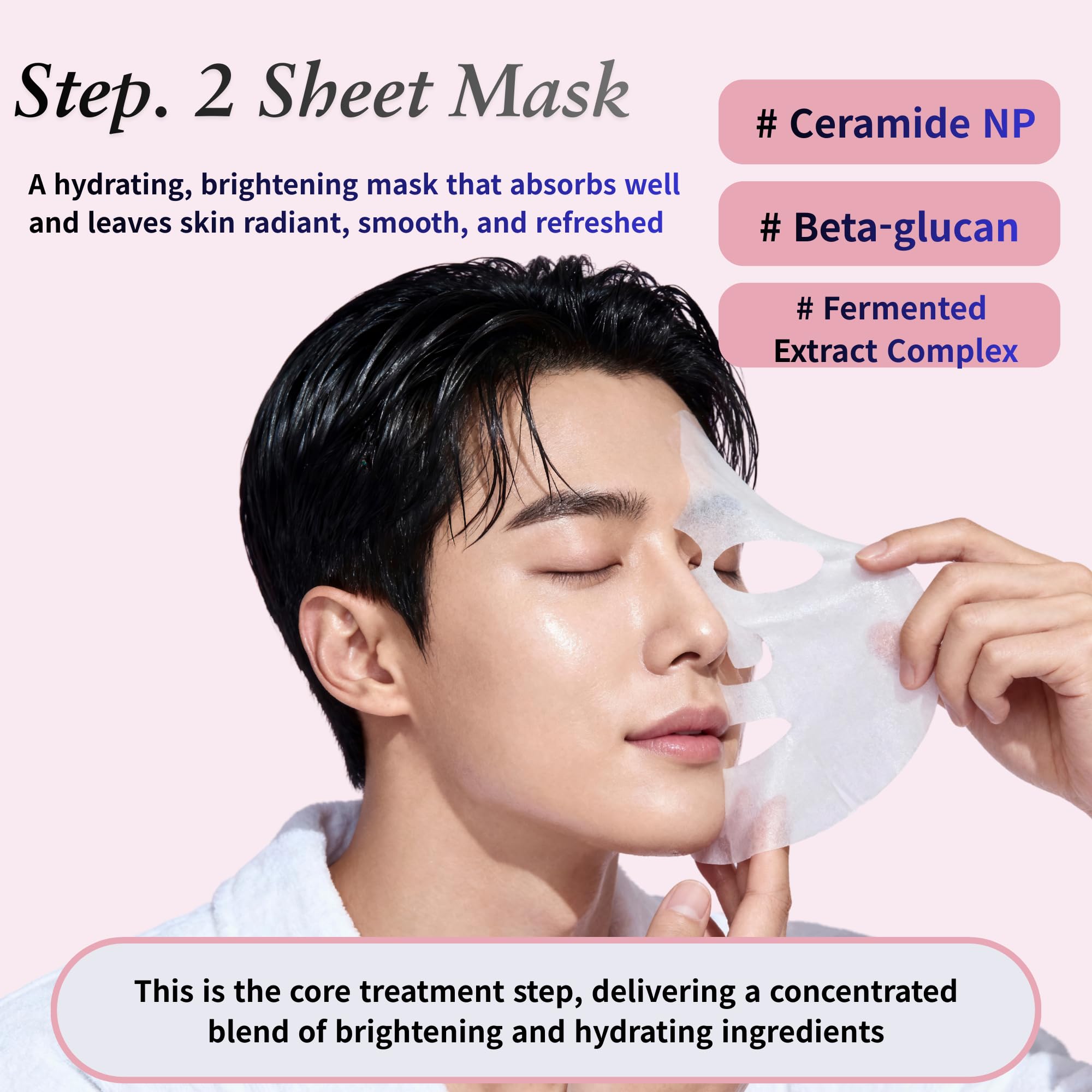 JAYJUN JJ Intensive Shining Mask efecto brillo para piel cansada.