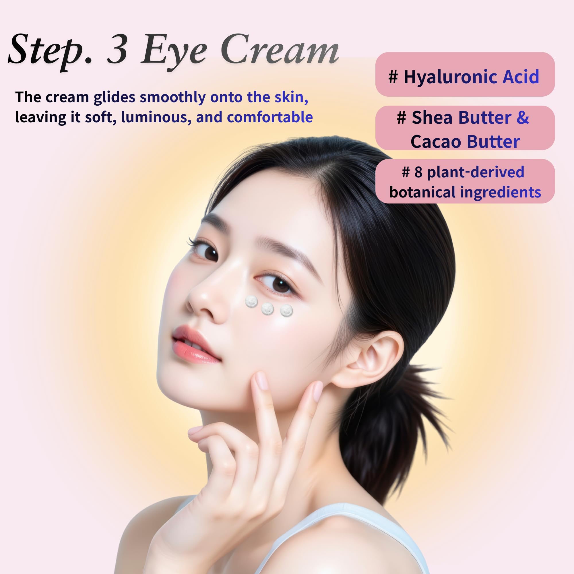 JAYJUN JJ Intensive Shining Mask fórmula de esencia para ojos descansados.