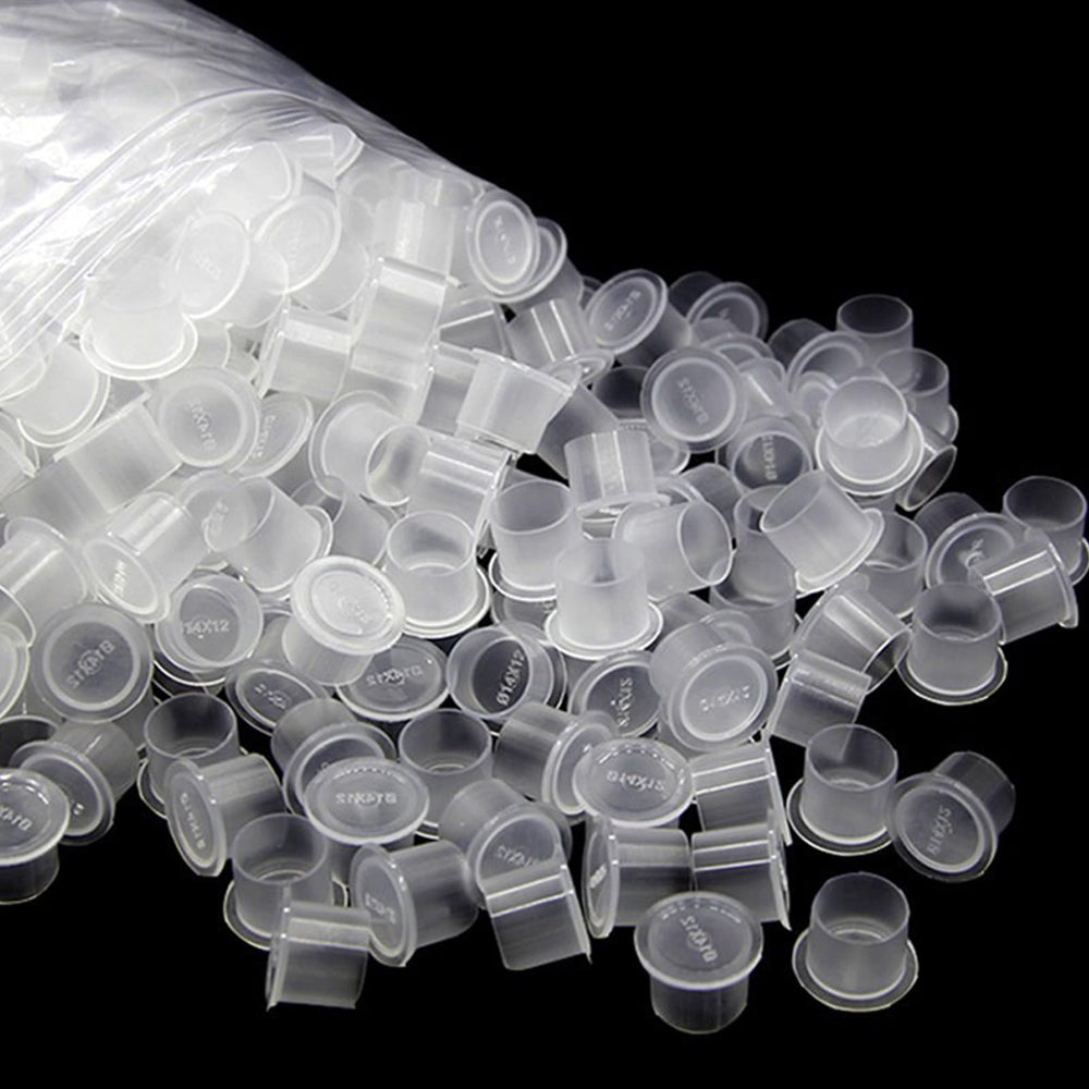 Copas de tinta Jconly 17 mm con base estable para sesiones limpias.