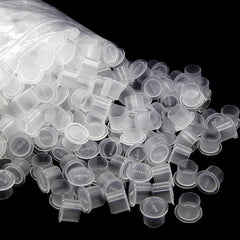 Copas de tinta Jconly 17 mm con base estable para sesiones limpias.