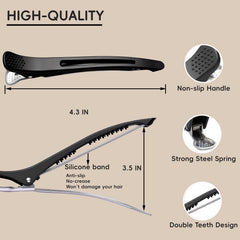JECOLE pinzas ergonómicas para peinado y secado sin fatiga