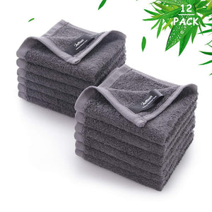 Jeffsun toallitas faciales suaves para piel sensible, paquete de 12.