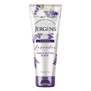 Jergens Lavanda: bote crema hidratante para piel suave y nutrida.