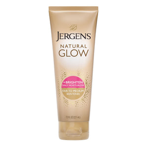 Jergens Natural Glow loción autobronceante para cuerpo con color gradual y natural