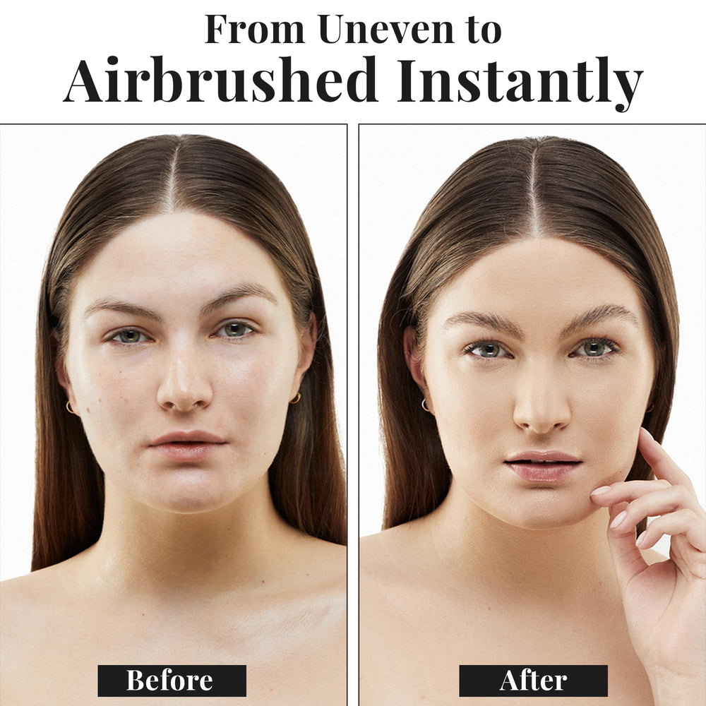 Acabado mate natural y cobertura ajustable