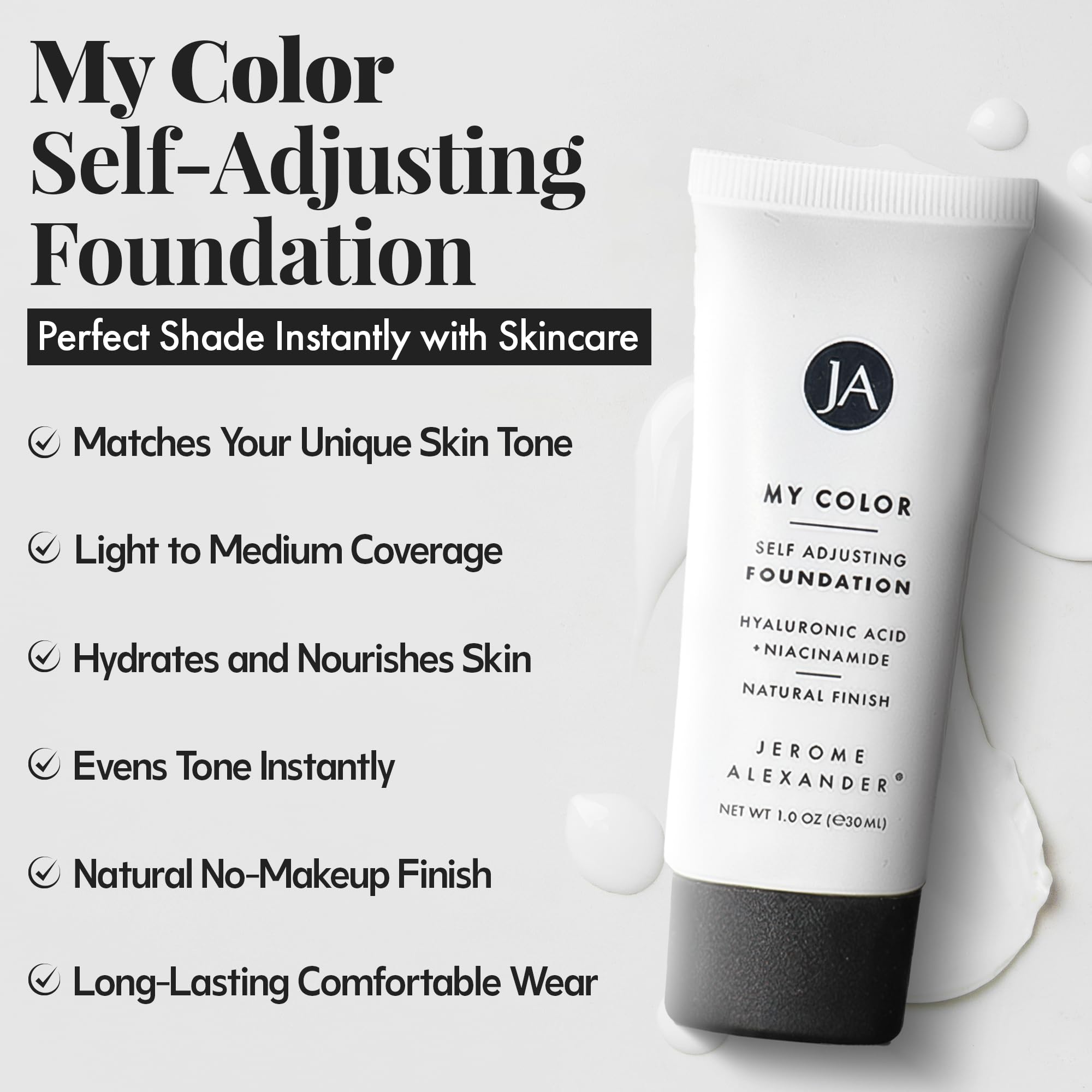 Jerome Alexander Mi Color Foundation: microperlas encapsuladas para una mezcla suave
