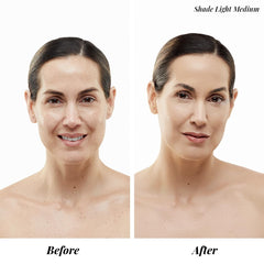 Jerome Alexander MagicMinerals AirBrush Foundation, acabado mate natural y suave.