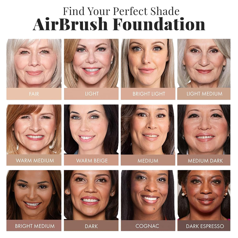 Jerome Alexander MagicMinerals AirBrush Foundation, sensación ligera que respira con la piel.