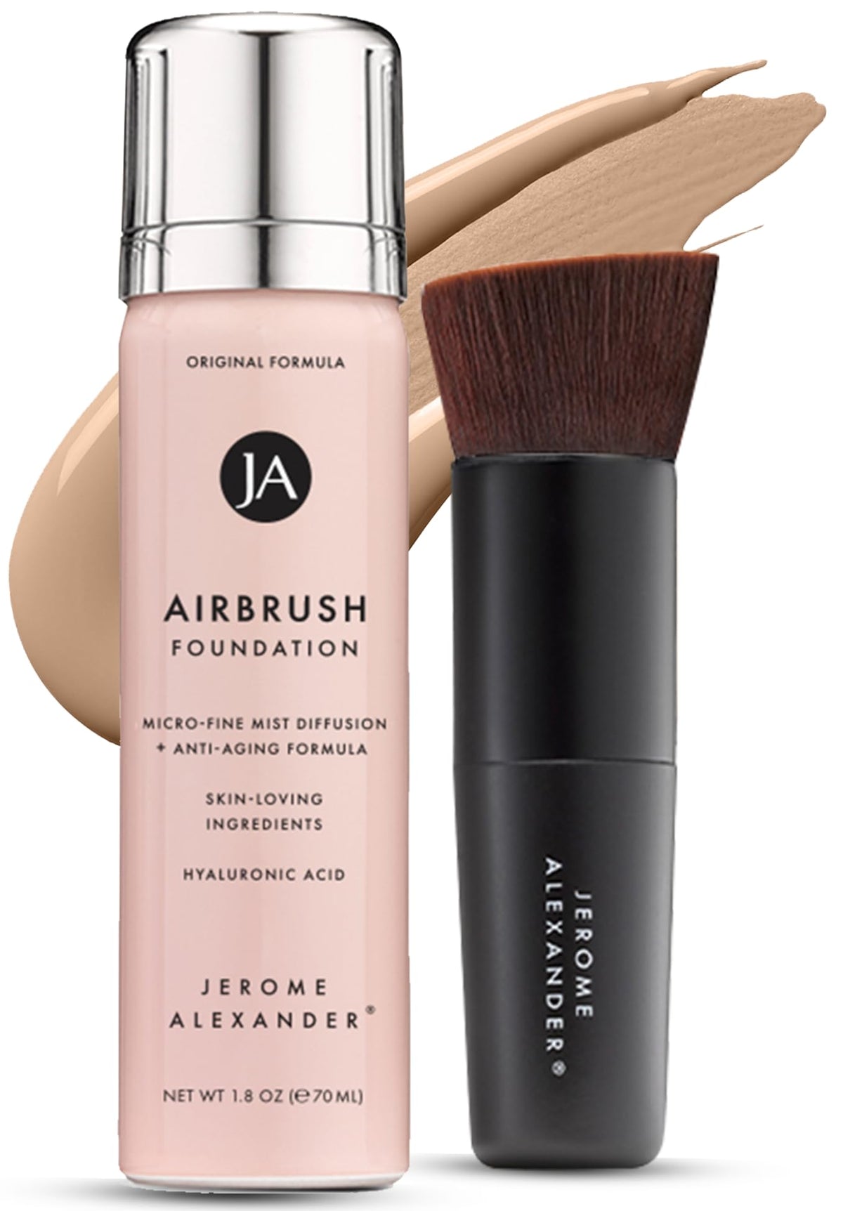 Jerome Alexander MagicMinerals AirBrush – botella en aerosol para un acabado suave