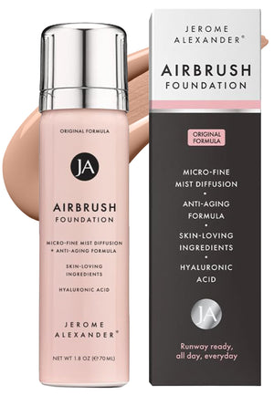 Jerome Alexander MagicMinerals: botella de base en aerosol para aplicación suave y rápida.