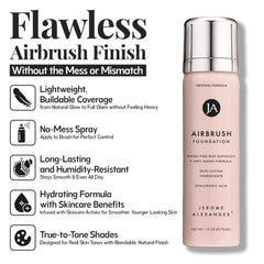 Jerome Alexander MagicMinerals brocha kabuki para aplicación suave y cobertura uniforme
