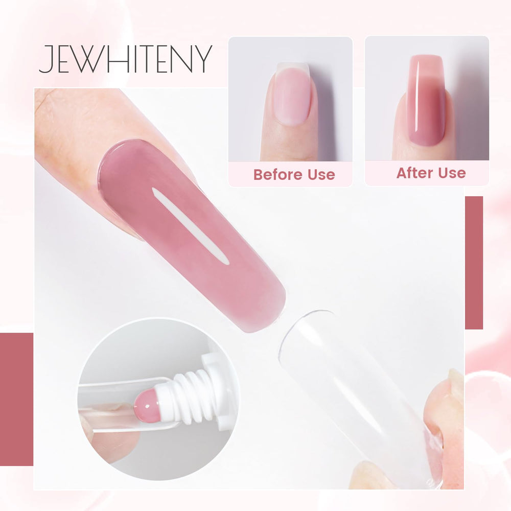 JEWHITENY gel-de-uñas multiusos para extender, endurecer y colorear.