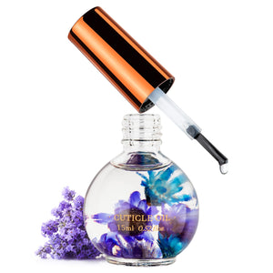 JIASHENG aceite para cutícula lavanda, botella para hidratación intensa de uñas y cutículas.