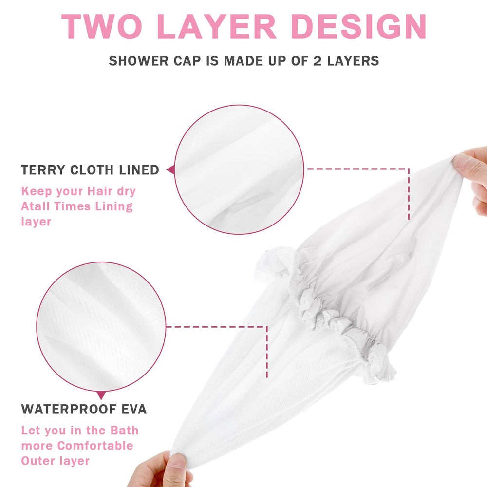Tamaño grande de 30 cm para cabellos largos y voluminosos.