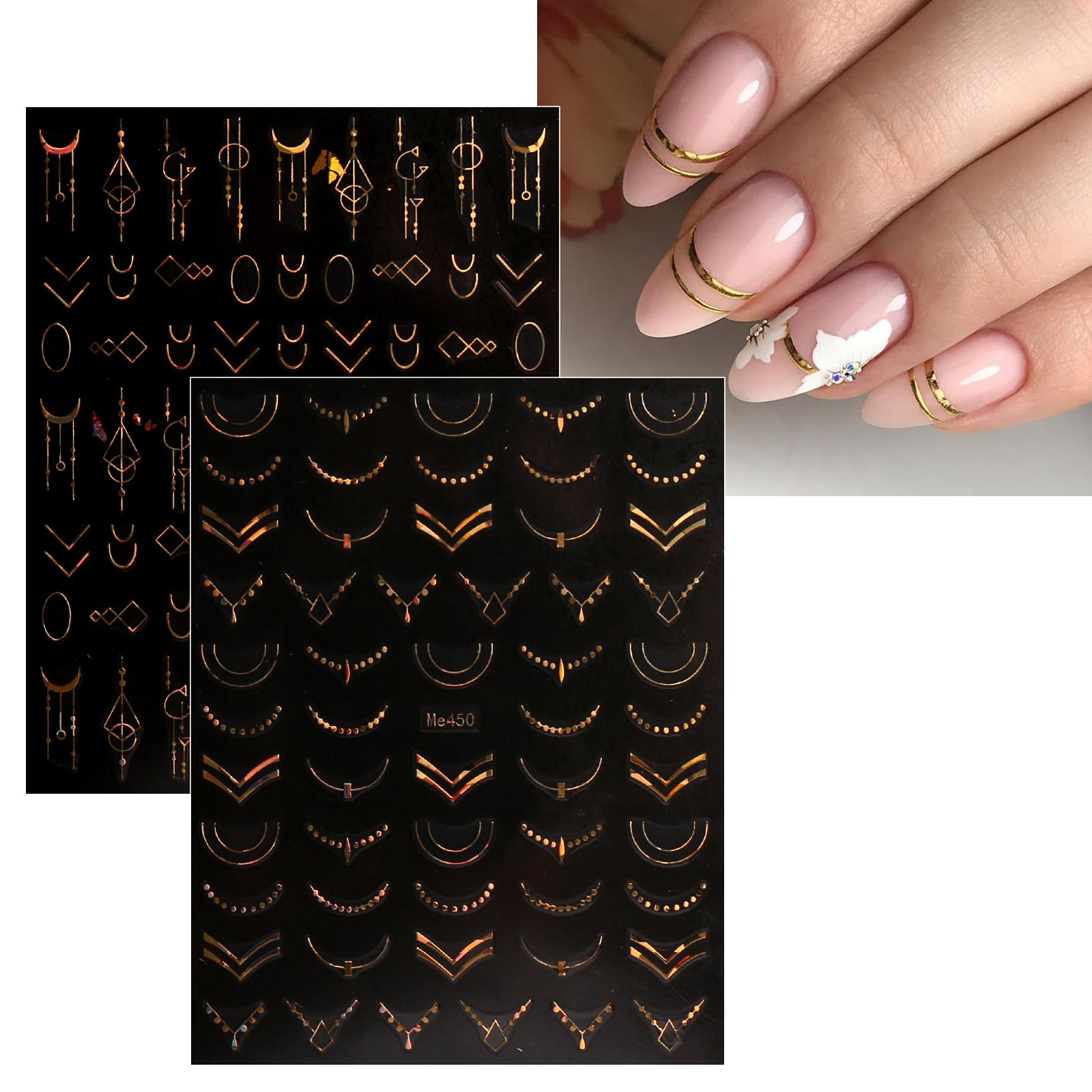 Arte de uñas floral de jmeowio para crear diseños únicos.