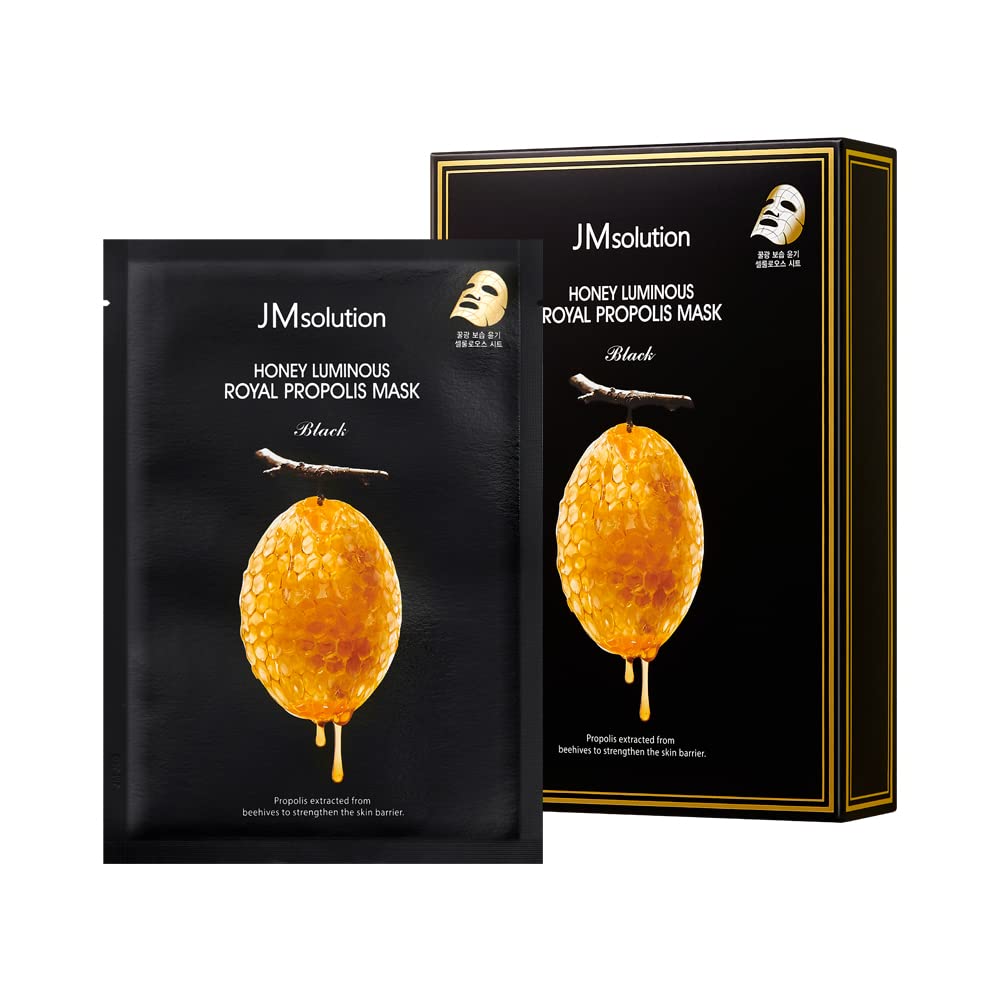 JMsolution ampolla miel royal propolis botella: nutrición facial intensa