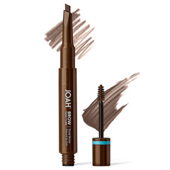 JOAH Brow Down To Me con doble lápiz y gel para cejas, punta triangular para delinear