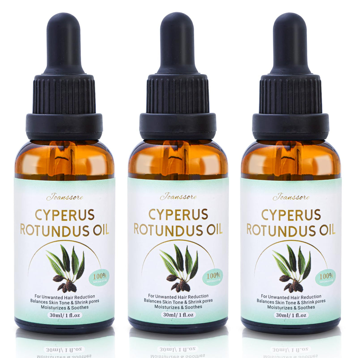 Joanssore aceite Cyperus Rotundus en botella para uso diario