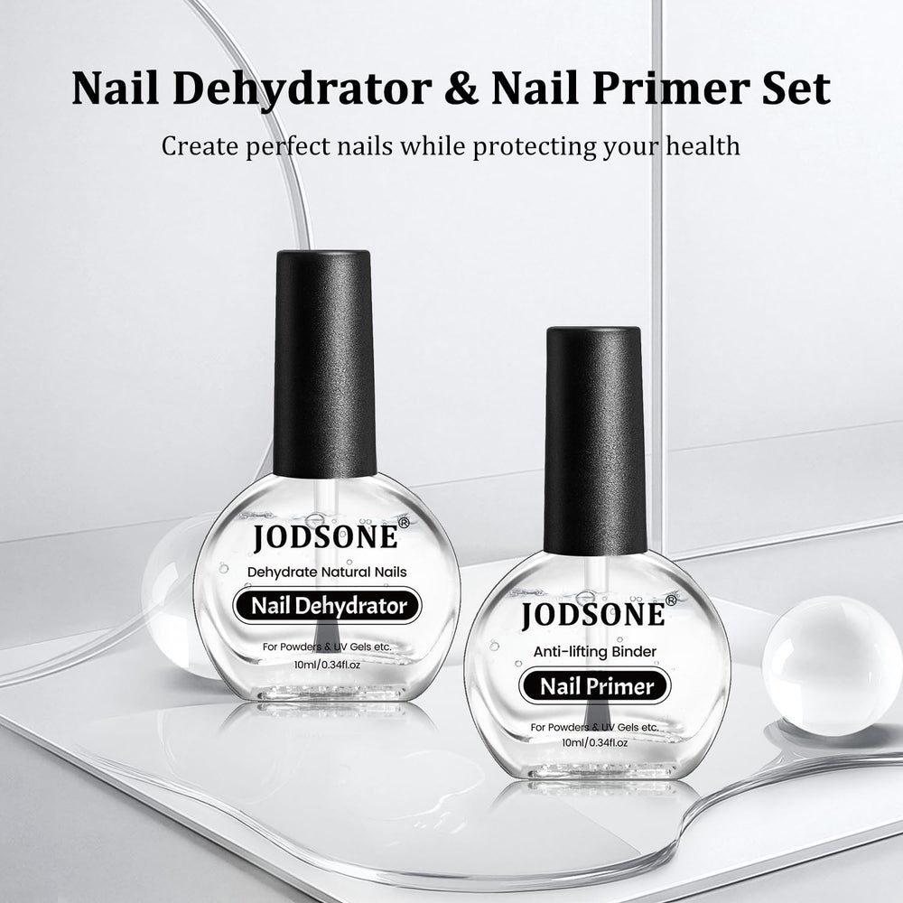 Detalle de la botella dehidratante para uñas de 10 ml de JODSONE.