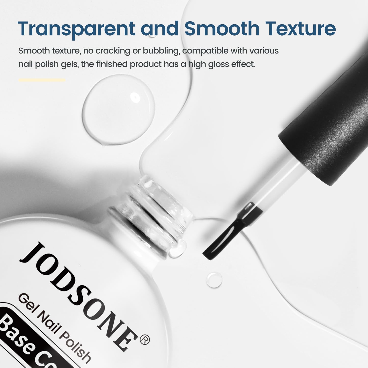 JODSONE base gel: curado con lámpara ultravioleta para acabado estable
