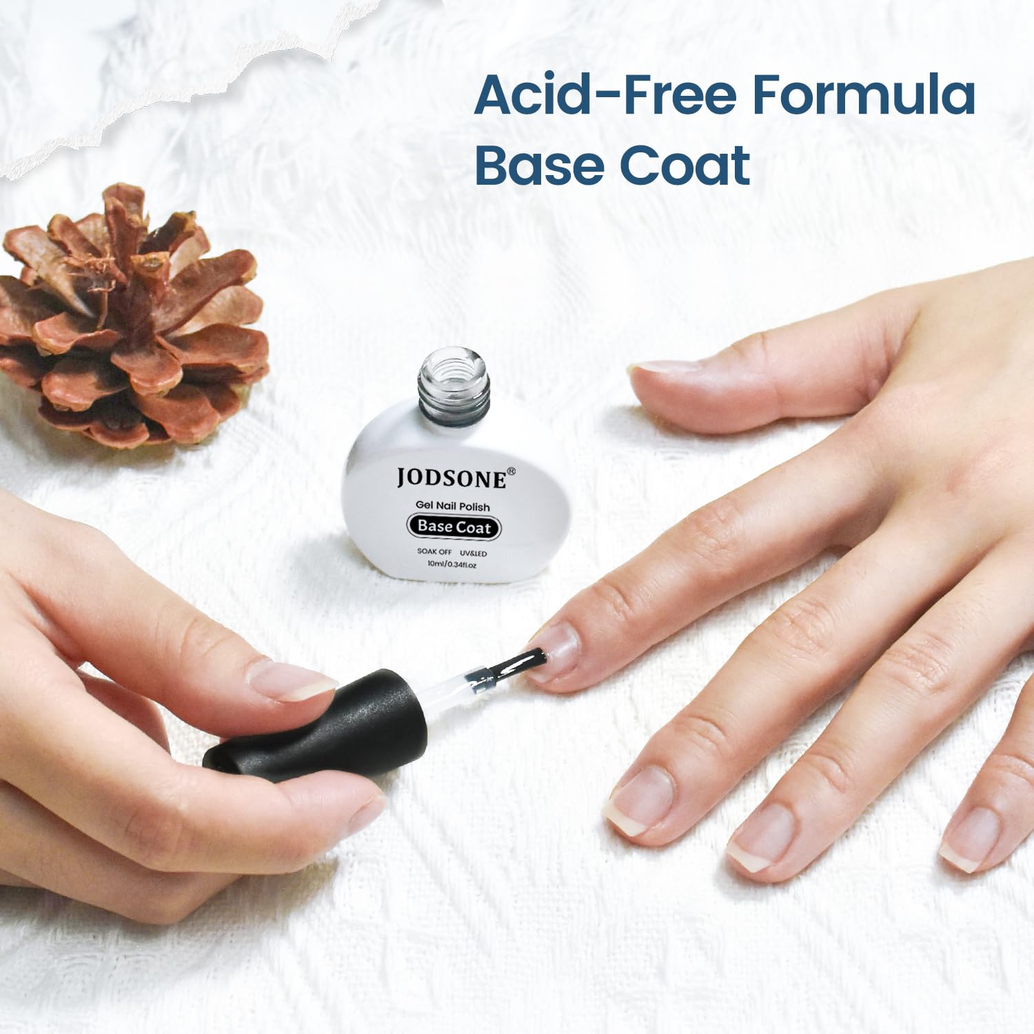 JODSONE base gel: no requiere limpieza final para brillo
