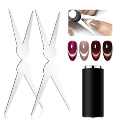 Imán JODSONE ojo de gato francés de doble cabeza guía trazos limpios.