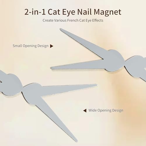 Imán JODSONE ojo de gato con placa metálica guía la forma con precisión.