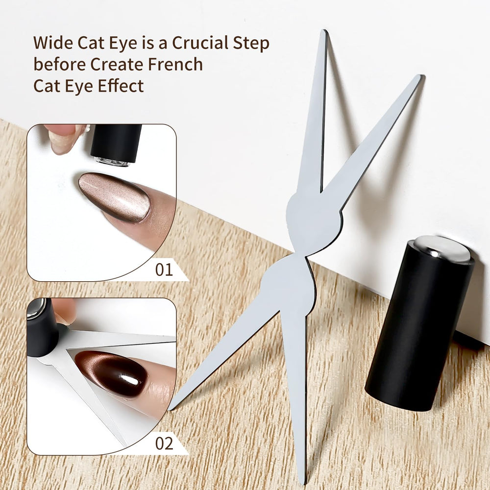 Imán JODSONE ojo de gato con control estable reduce movimientos indeseados.