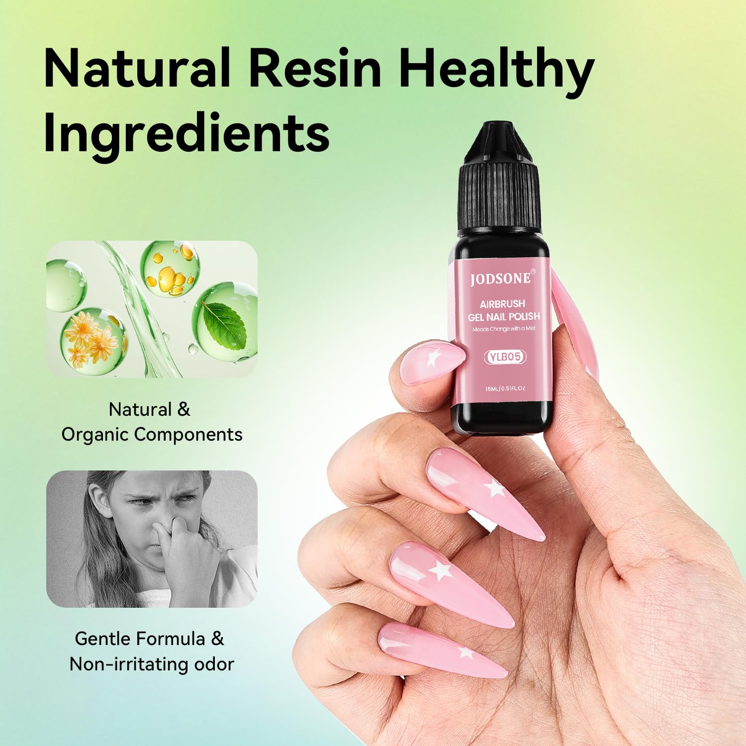 Ingredientes seguros para uñas, resultados visuales únicos.