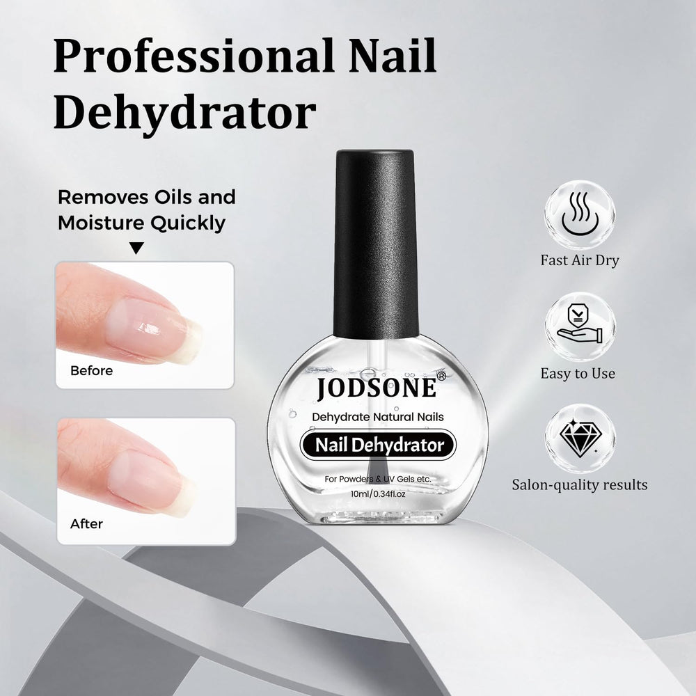 JODSONE primer uñas 10 ml para una base duradera y acabado suave.