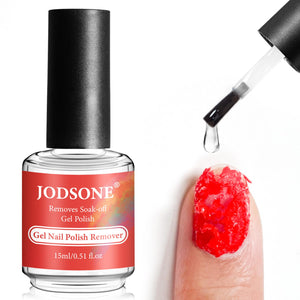 JODSONE: botella de gel remover 15 ml lista para retirar gel de uñas.