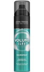 John Frieda Laca Volumen, botella: fijación suave para cuerpo y movimiento duradero.