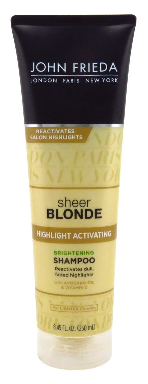John Frieda champú activador para rubios: brillo rubio bajo la luz solar