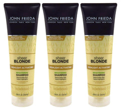 Paquete de 3 champús John Frieda para rubios