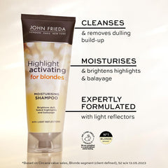 John Frieda Sheer Blonde Highlight aplicación limpia sin depositos de color