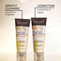 John Frieda Sheer Blonde Highlight textura cremosa y deslizamiento suave
