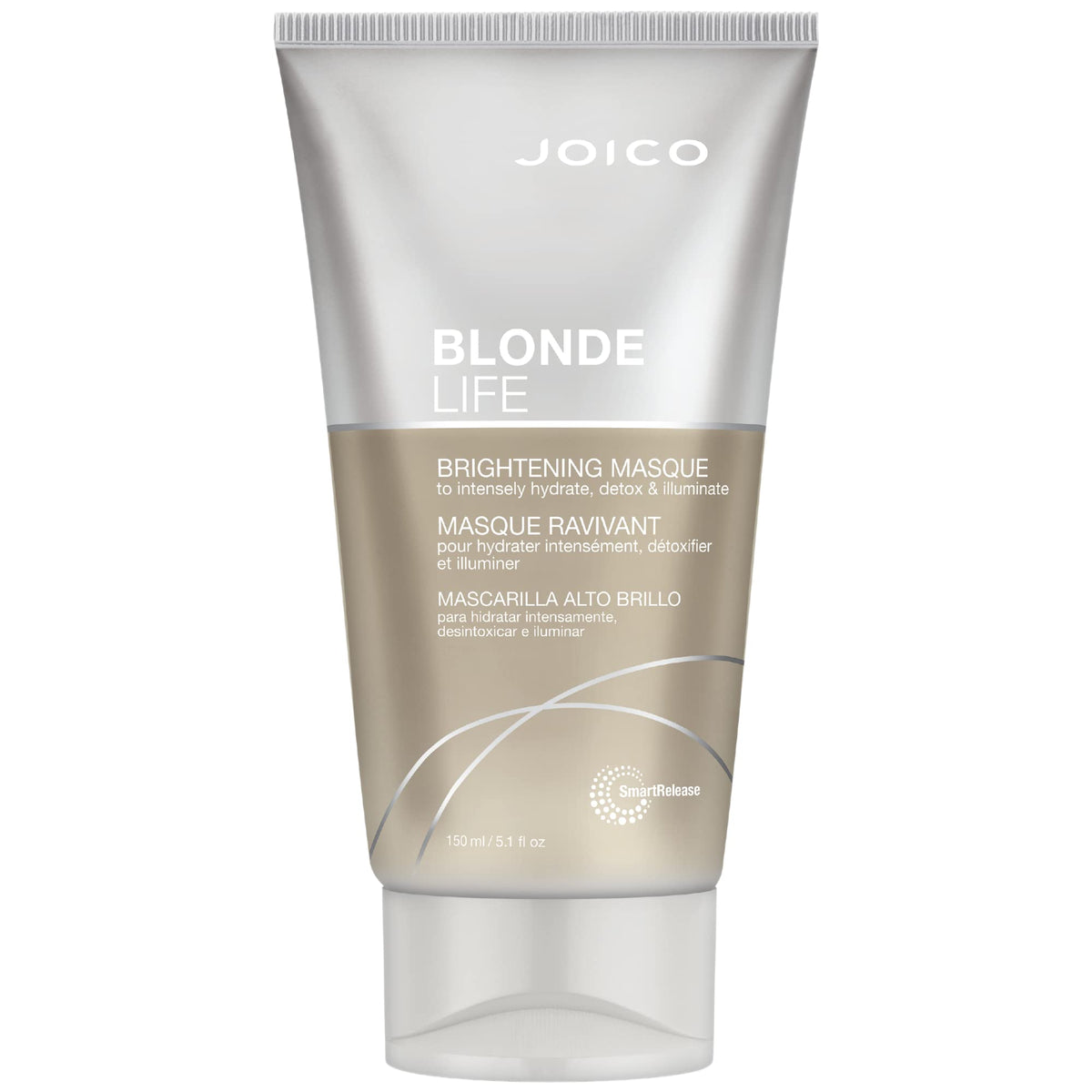 Joico Blonde Life Brightening Masque, hidratación instantánea para cabello rubio y suave