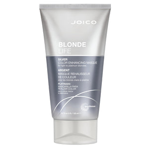 Joico Blonde Life Mascarilla color plata neutraliza reflejos y renueva rubio