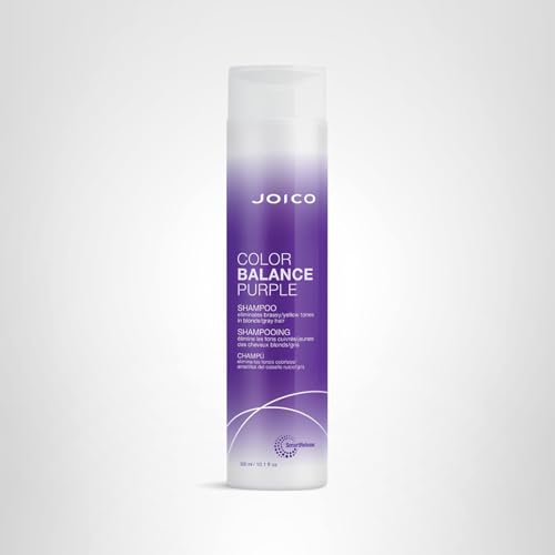 Joico Color Balance Purple Shampoo, aceite de rosa mosqueta, nutrición continua del cabello.