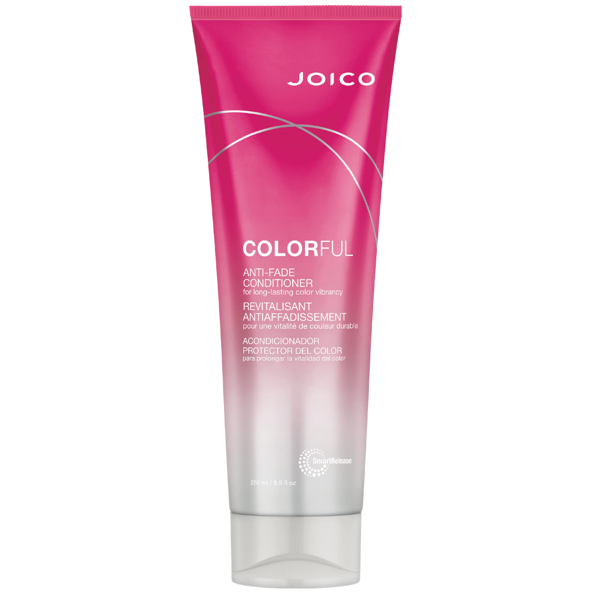 Joico Colorful Antidesvanecimiento acondicionador en botella, protección de color y brillo suave