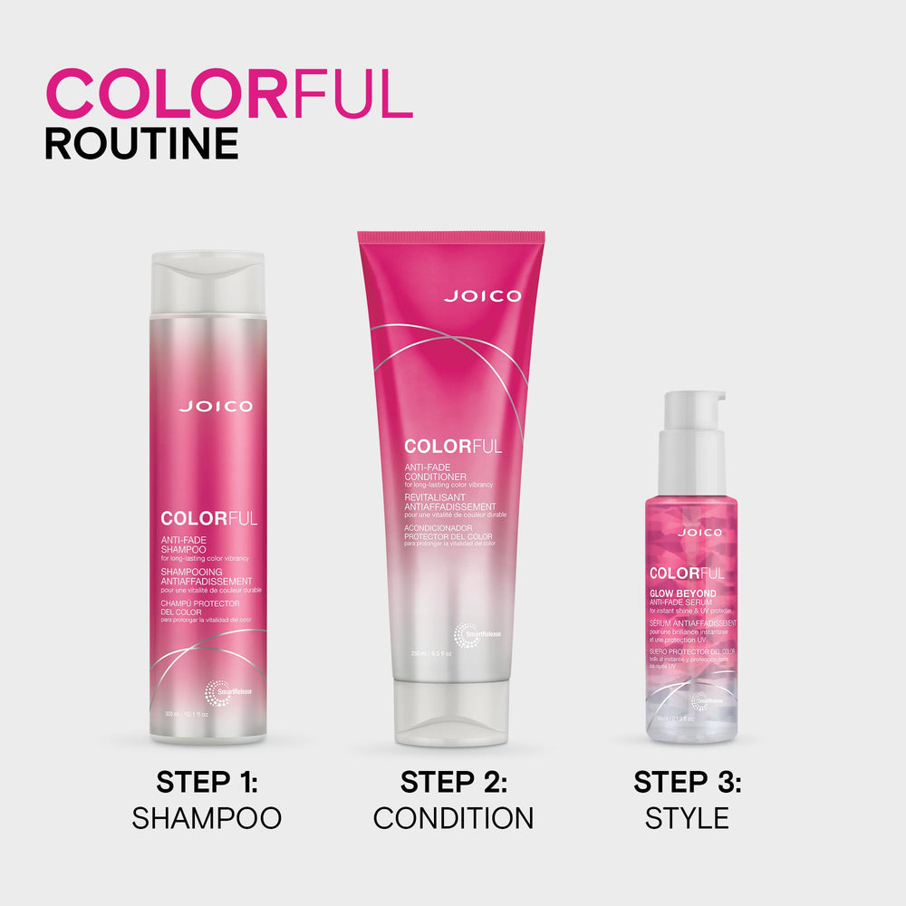 Joico Colorful brillo en cabello, protección de color al peinar