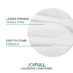 Joico JoiFULL, extracto de bambú: aporta volumen y fuerza a cada hebra.