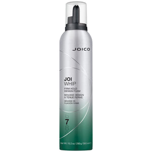 Joico JoiWhip mousse, volumen puro para peinados con cuerpo y brillo.
