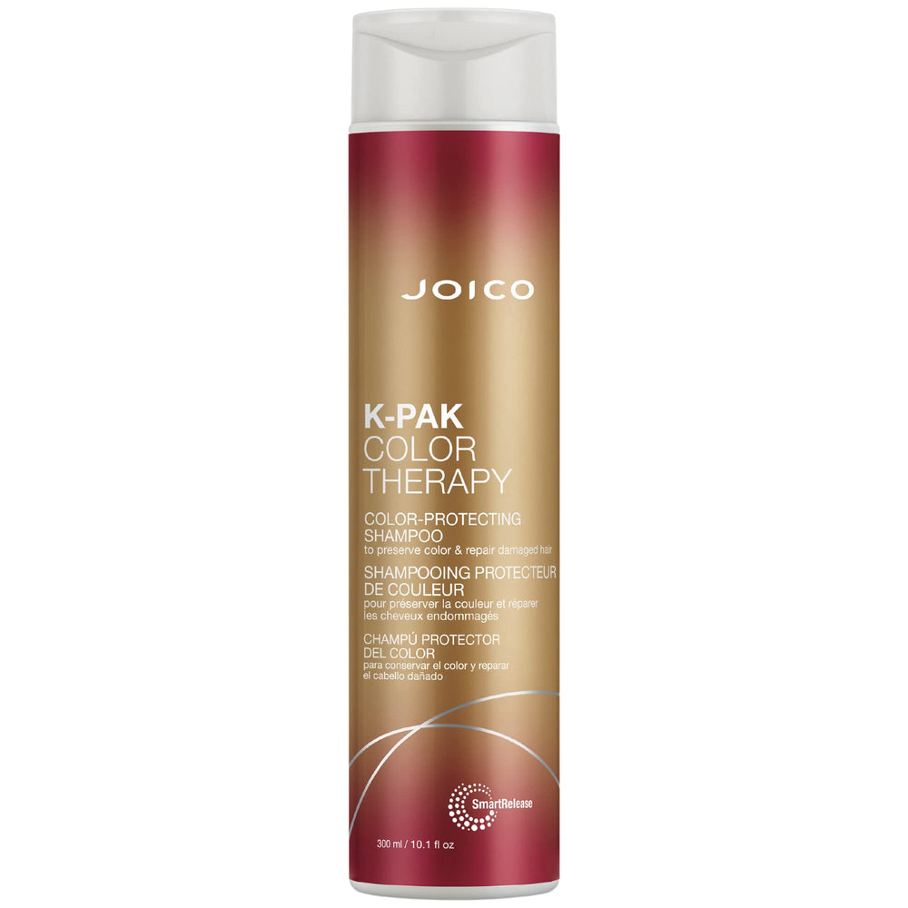 Joico K-PAK Color Therapy Shampoo botella: protección de color y limpieza suave.