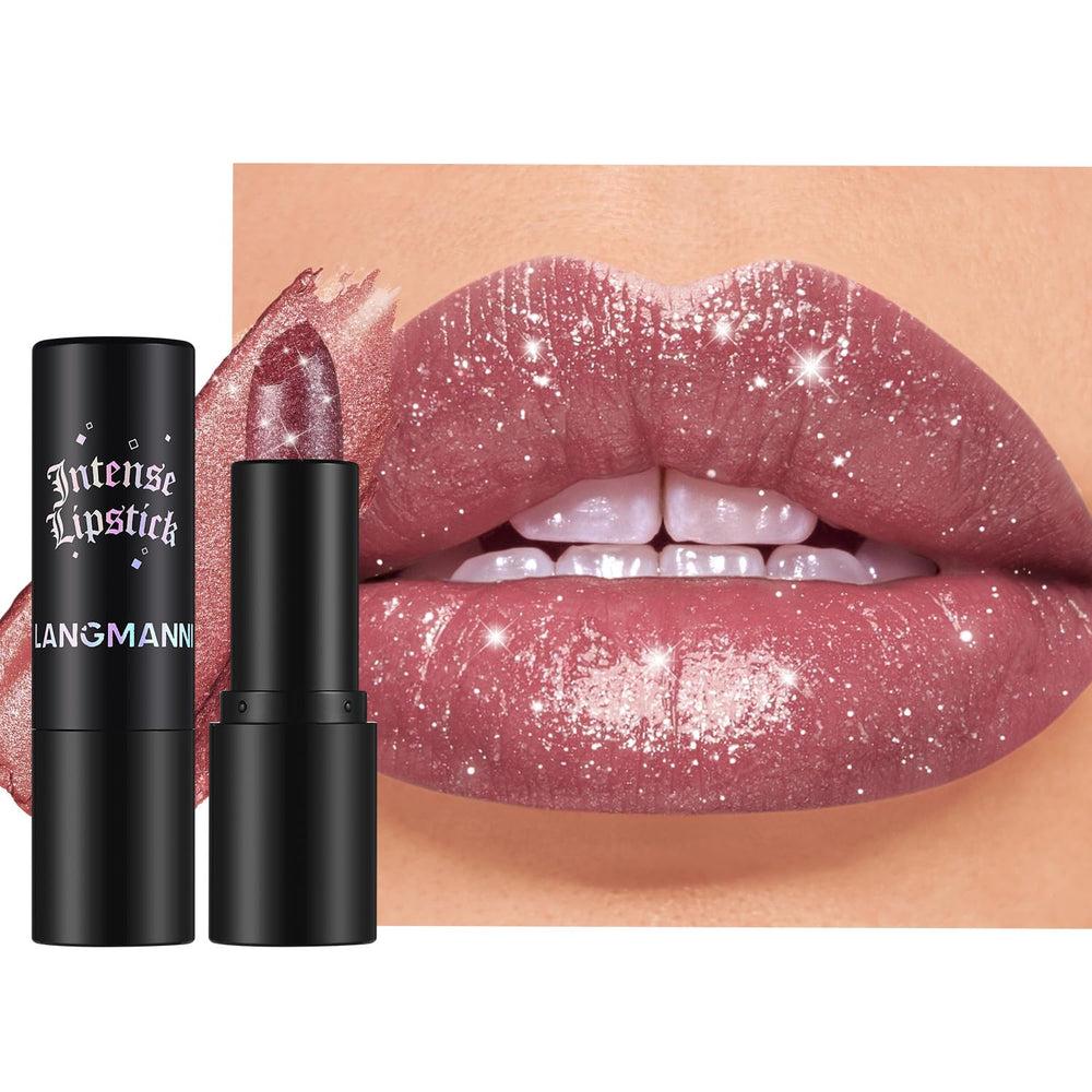 Jolilab Brillo Labial Espumoso con Diamante: acabado deslumbrante para uso diario.
